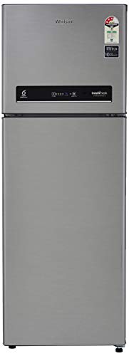 Whirlpool 265 L 3 Star Inverter Frost-Free Double Door Refrigerator (INTELLIFRESH INV CNV 278 3S, German Steel, Convertible)
