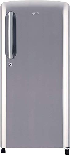 LG 190 L 4 Star Direct Cool Single Door Refrigerator(GL-B201APZY, Shiny Steel, Inverter Compressor)
