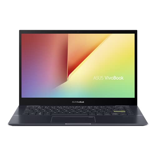ASUS VivoBook Flip 14 (2021), AMD Ryzen 5 5500U, 14-inch FHD Touch 2-in-1 Laptop (8GB RAM/512GB SSD/Integrated Graphics/Office 2019/Windows 10/Bespoke Black/1.5 Kg), TM420UA-EC501TS