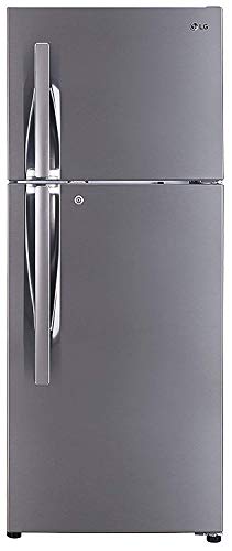 LG 260 L 3 Star Frost Free Double Door Refrigerator (GL-I292RPZL, Shiny Steel, Smart Inverter Compressor)