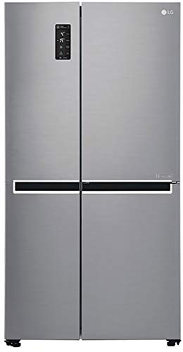 LG 687 L Frost Free Side-by-Side Refrigerator(GC-B247SLUV.APZQEBN, Platinum Silver, Inverter Compressor)