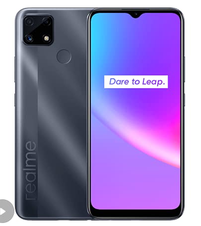 Realme C25S (Watery Grey, 4GB RAM, 128GB Storage)