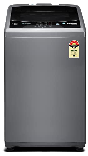 Panasonic 6 Kg 5 Star Fully-Automatic Top Loading Washing Machine (NA-F60LF1HRB, Grey)