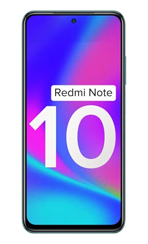Redmi Note 10 (Aqua Green, 4GB RAM, 64GB Storage) -Amoled Dot Display | 48MP Sony Sensor IMX582 | Snapdragon 678 Processor