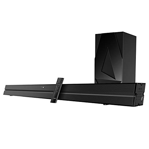 boAt AAVANTE Bar 2050 160W 2.1 Channel Bluetooth Soundbar with boAt Signature Sound, Wireless Subwoofer, Multiple Connectivity Modes, Entertainment Modes, Bluetooth V5.0(Premium Black)