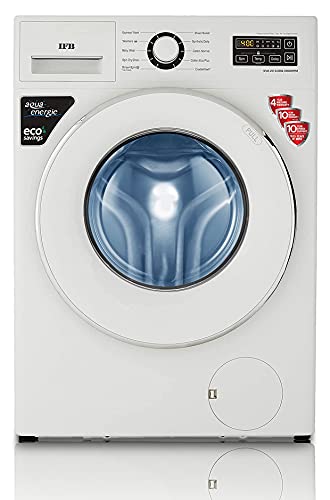 IFB 6 Kg 5 Star Fully-Automatic Front Loading Washing Machine (EVA ZX, White, Inbuilt Heater)
