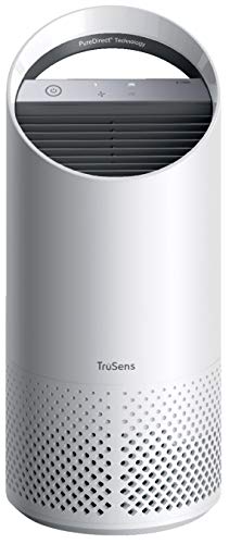 TruSens Z-1000 Air Purifier | 360 HEPA Filtration with Dupont Filter | UV Light Sterilization Kills Bacteria Germs Odor Allergens in Home | Dual Airflow for Full Coverage (Small)