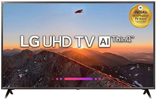 LG 138 cm (55 Inches) 4K LED Smart TV 55UK6360PTE (Black) (2018 Model)