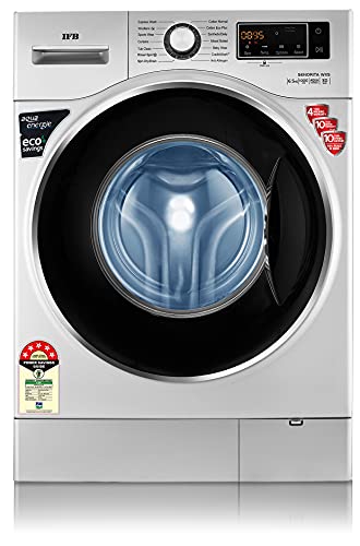 IFB 6.5 kg Fully-Automatic Front Loading Washing Machine (Senorita WXS, Double Tone -Chrome/White)