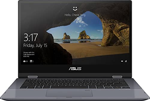 ASUS VivoBook Flip 14 Intel Core i3-10110U 10th Gen 14-inch 2-in-1 Thin and Light Laptop (4GB RAM/512GB NVMe SSD/Windows 10 Home/Integrated Graphics/Star Grey/1.5 kg), TP412FA-EC371TS