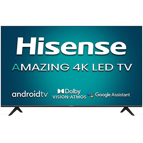 Hisense 126 cm (50 inches) 4K Ultra HD Smart Certified Android LED TV 50A71F (Black) (2020 Model) | With Dolby Vision and ATMOS