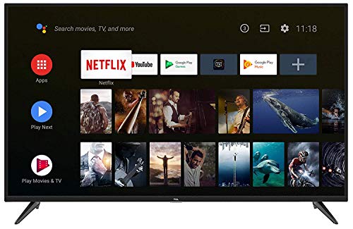 TCL 138.7 cm (55 inches)  AI 4K Ultra HD Smart Certified Android LED TV 55P8S | Supreme with Farfield Voice Search (Black) (2019 Model)