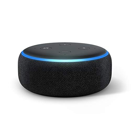Echo Dot (3rd Gen) - New and improved smart speaker with Alexa (Black)