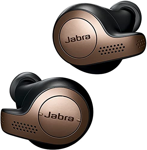 Jabra Elite 65t Alexa Enabled True Wireless Earbuds with Charging Case (Copper Black)