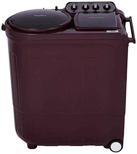 Whirlpool 8 Kg 5 Star Semi-Automatic Top Loading Washing Machine (ACE 8.0 TURBO DRY, Wine Dazzle)
