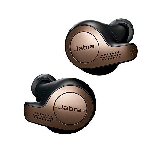 Jabra Elite 65t Alexa Enabled True Wireless Earbuds with Charging Case (Copper Black)