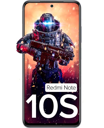 Redmi Note 10S (Frost White, 6GB RAM, 64GB Storage) - Super Amoled Display | 64 MP Quad Camera