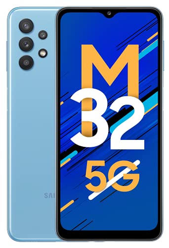 Samsung Galaxy M32 5G (Sky Blue, 6GB RAM, 128GB Storage)