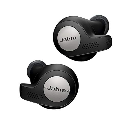 Jabra Elite Active 65t True Wireless Earbuds and Charging Case (Titanium Black)