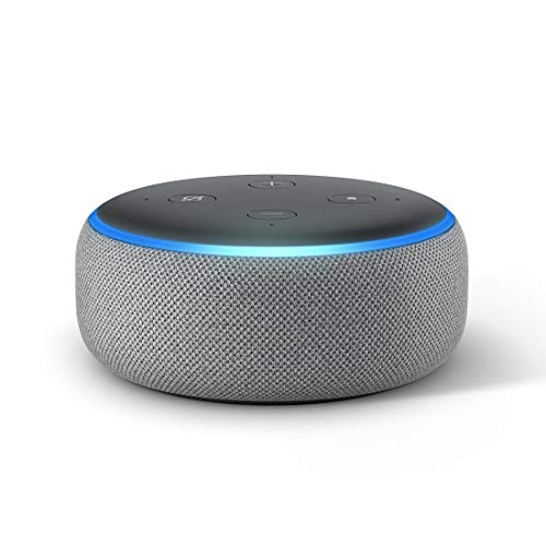 Echo Dot (3rd Gen) - New and improved smart speaker with Alexa (Grey)