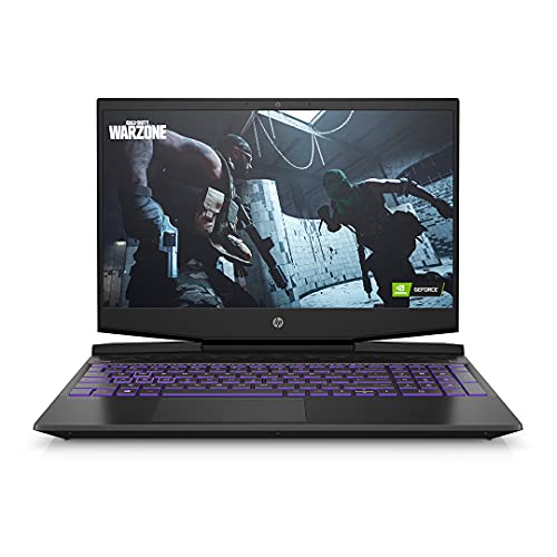 HP Pavilion Gaming 10th Gen Intel Core i5 Processor 15.6-inch FHD Gaming Laptop (8GB/512GB SSD + 32GB Intel Optane/144 Hz/Win10/MS Office/NVIDIA GTX 1650 4GB/Shadow Black), 15-dk1148TX