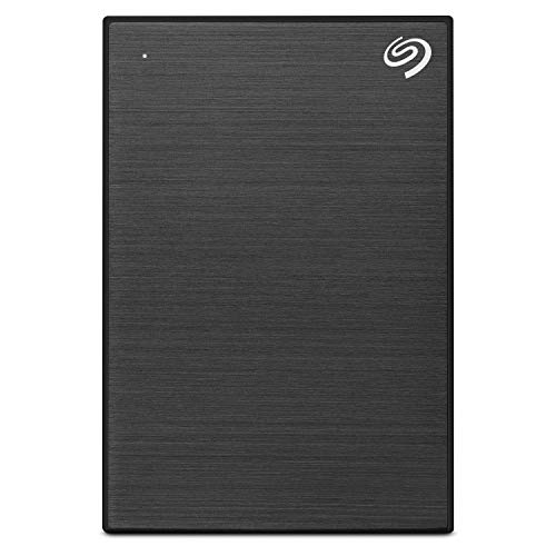 Seagate Backup Plus Slim 1 TB External Hard Drive Portable HDD – Black USB 3.0 for PC Laptop and Mac, 1 Year Mylio Create, 4 Months Adobe CC Photography, and 3-Year Rescue Services (STHN1000400)