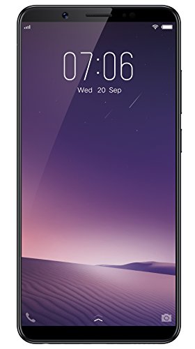 Vivo V7+ (Matte Black, 4GB RAM, 64GB Storage)
