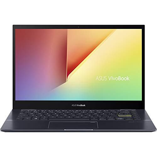 ASUS VivoBook Flip 14 TM420IA-EC096TS 2020 14" (35.56 cms) Laptop (3rd Gen Ryzen 3 4300U/4GB/256GB SSD/Windows 10 Home (64bit)/Integrated Graphics), Bespoke Black