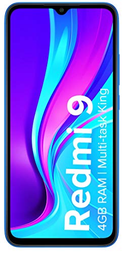 Redmi 9 (Carbon Black, 4GB RAM, 64GB Storage)