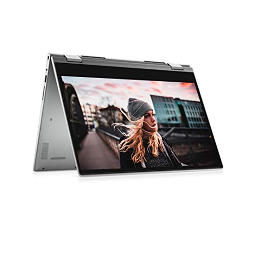 Dell Inspiron 5406 14" (35.56 cms) FHD Display 2in1 Laptop (11th Gen i3-1115G4 / 4GB / 256GB SSD / Integrated Graphics/ Win 10 + MS Office / Backlit with FPR / Platinum Silver) D560446WIN9S
