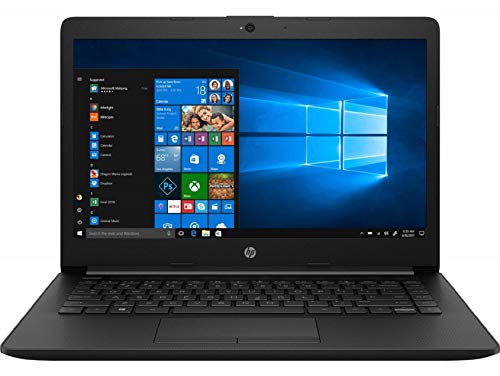 HP 14 Intel Core Pentium Gold Processor 14-inch Thin and Light Laptop (4GB/256GB SSD/Windows 10 Home/Jet Black/1.47 kg), 14q-cs0018TU