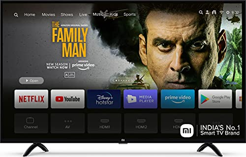 Mi TV 4A PRO 108 cm (43 Inches) Full HD Android LED TV (Black) | With Data Saver