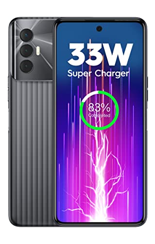 Tecno Spark 8 Pro (Interstellar Black,7GB Expandable RAM, 64GB Storage) 33W Fast Charger | Helio G85 Gaming Processor | 6.8" FHD+Dot-in Display | 48MP Triple Camera