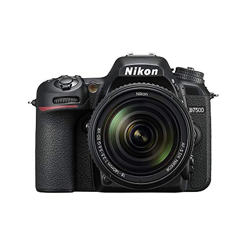 Nikon D7500 20.9MP Digital SLR Camera (Black) with AF-S DX NIKKOR 18-140mm f/3.5-5.6G ED VR Lens(with Bag)