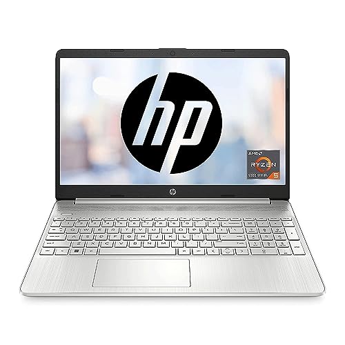 HP 15s- Ryzen 5- 8GB RAM/512GB SSD 15.6 Inches(39cm) FHD, Micro-Edge, Anti-Glare Display (Natural Silver/AMD Radeon Graphics/Alexa/Dual Speakers/Fast Charge/Windows 11/MS Office), 15s-eq2144au