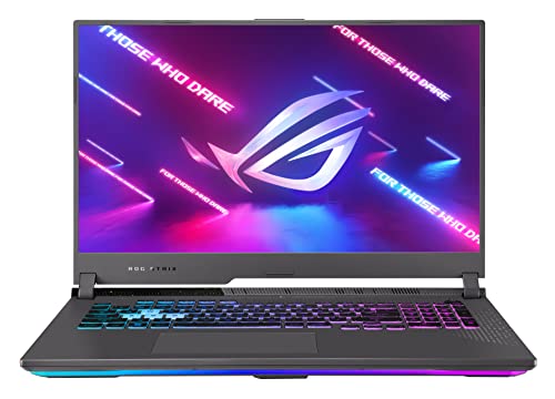 ASUS ROG Strix G17 (2022), 17.3-inch (43.94 cms) FHD 144Hz, AMD Ryzen 7-6800H, RTX 3050 4GB Graphics, Gaming Laptop (16GB/512GB SSD/Windows 11/Gray/2.5 Kg), G713RC-HX020W