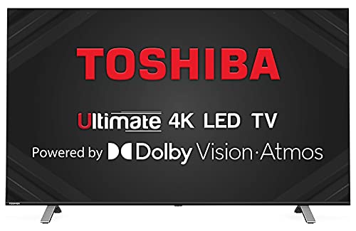 Toshiba 139 cm (55 inches) Vidaa OS Series 4K Ultra HD Smart LED TV 55U5050 (Black) (2020 Model) | With Dolby Vision and ATMOS