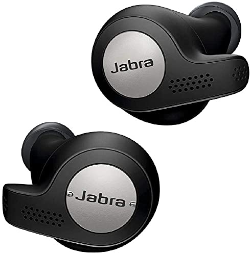 Jabra Elite Active 65t True Wireless Earbuds and Charging Case (Titanium Black)