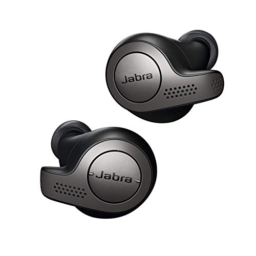 Jabra Elite 65t Alexa Enabled True Wireless Earbuds with Charging Case (Titanium Black)