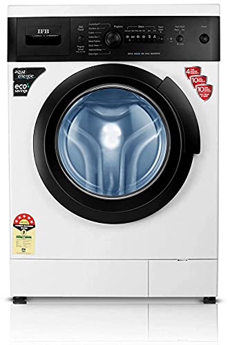 IFB 6 kg 5 Star Fully-Automatic Front Loading Washing Machine (Diva Aqua BX, White|Black matte, In-Built Heater)