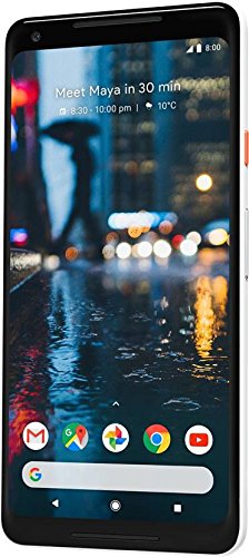 Google Pixel 2 XL (18:9 Display, 128 GB) Black-White