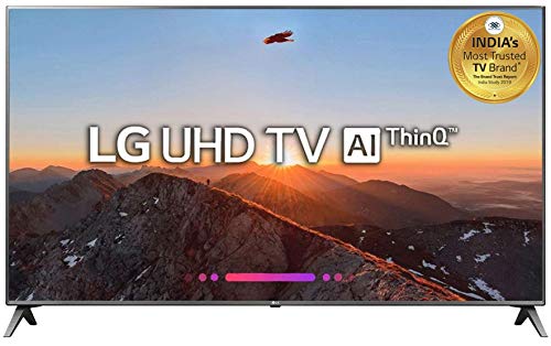 LG 139.7 cm (55 inches) 55UK6500PTC 4K UHD LED Smart TV (Black)