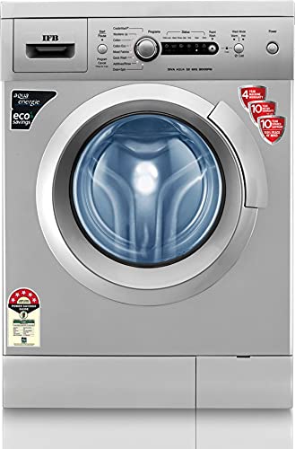 IFB 6 kg 5 Star Fully-Automatic Front Loading Washing Machine (Diva Aqua SX, Silver, Inbuilt Heater, Aqua Energie water softener)