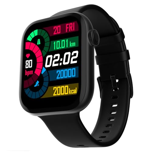 Newly Launched Fire-Boltt Ring 3 Bluetooth Calling Smartwatch 1.8" Biggest Display, 118 Sports Modes, Voice Assistance, SpO2, Heart Rate Monitoring, in Built Calculator & Games