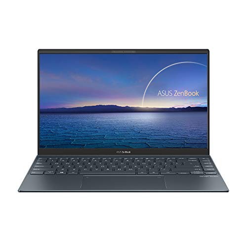 ASUS ZenBook 14 (2020) Intel Core i7-1165G7 11th Gen 14" (35.56cms) FHD T&L Laptop (16GB RAM/512GB NVMe SSD/Windows 10/MS Office 2019/Intel Iris Xáµ‰ Graphics/Pine Grey/1.17 kg), UX425EA-BM701TS