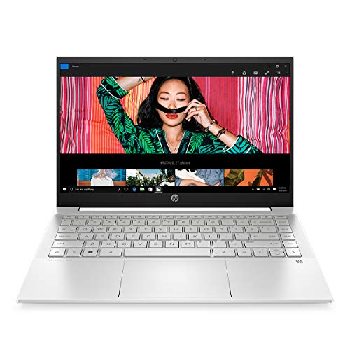 HP Pavilion (2021) Thin & Light 11th Gen Core i5 Laptop, 16 GB RAM, 512GB SSD, Iris Xe Graphics, 14-inch (35.56 cms) FHD Screen, Win 10, MS Office, Backlit Keyboard, Natural Silver (14-dv0054TU)