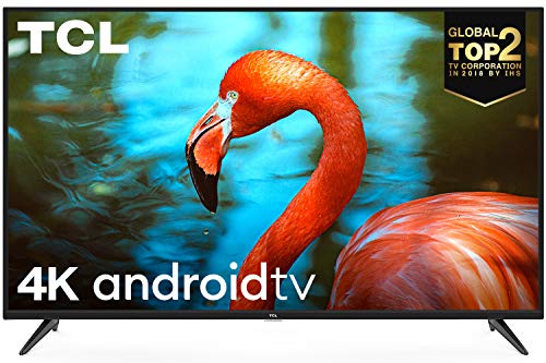 TCL 108 cm (43 inches)  AI 4K UHD Certified Android Smart LED TV 43P8 (Black) (2019 Model)