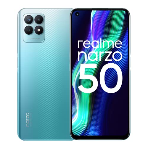 realme narzo 50 (Speed Blue, 6GB RAM+128GB Storage) Helio G96 Processor | 50MP AI Triple Camera | 120Hz Ultra Smooth Display