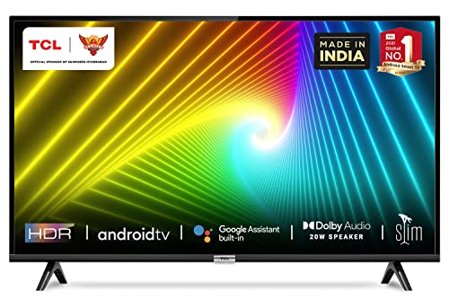 TCL 108 cm (43 inches) Full HD Certified Android Smart LED TV 43S6500FS (Black) (2020 Model)