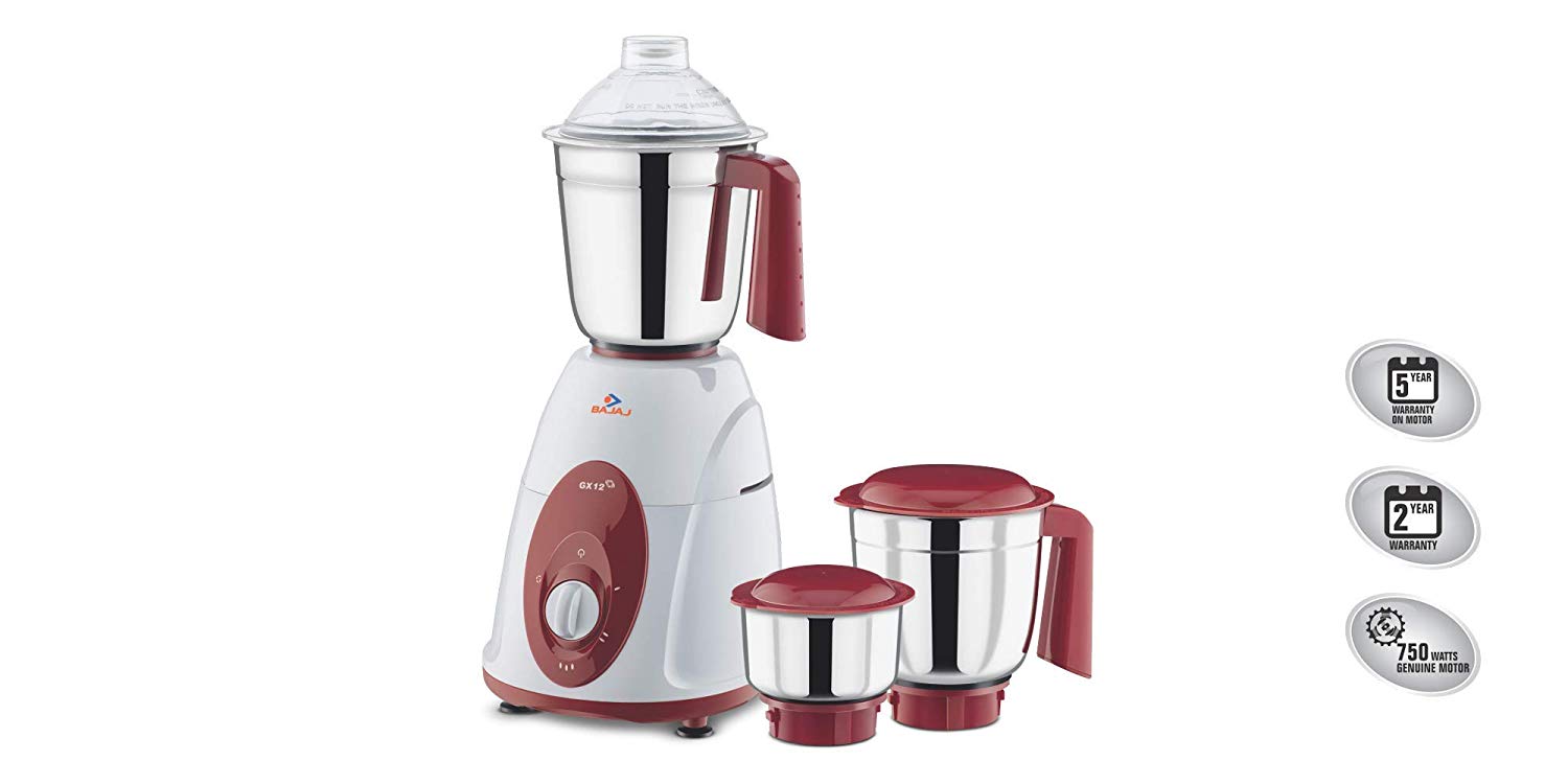 Bajaj Classic 750-Watt Mixer Grinder